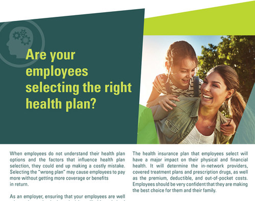 New white paper: Are your employees selecting the right health plan?