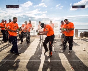 Nathan Cumberland wins the STIHL TIMBERSPORTS 2018 Canadian Championship and Stirling Hart wins the STIHL TIMBERSPORTS Canadian Trophy in Wasaga Beach, ON