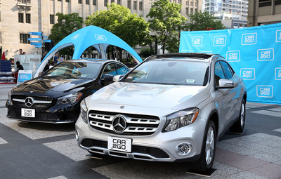 car2go Mercedes-Benz CLA and GLA vehicles ready to hit the streets of Chicago today - Photo Credit: Getty Images