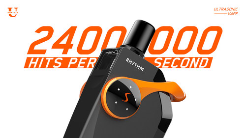 RHYTHM, the world’s first Electronic Nicotine Delivery System (ENDS) designed with USONICIG’s patented ultrasonic vaping technology
