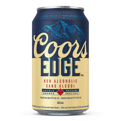Coors Edge 355 ml can, provided by Molson Coors Canada (CNW Group/Molson Coors Canada)