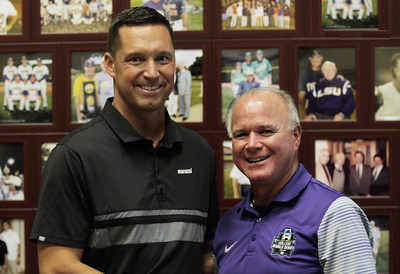 Marucci CEO and Co-Founder Kurt Ainsworth with LSU Baseball Head Coach Paul Mainieri