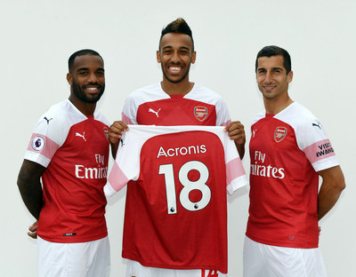 Acronis and Arsenal Football Club have technology partnership