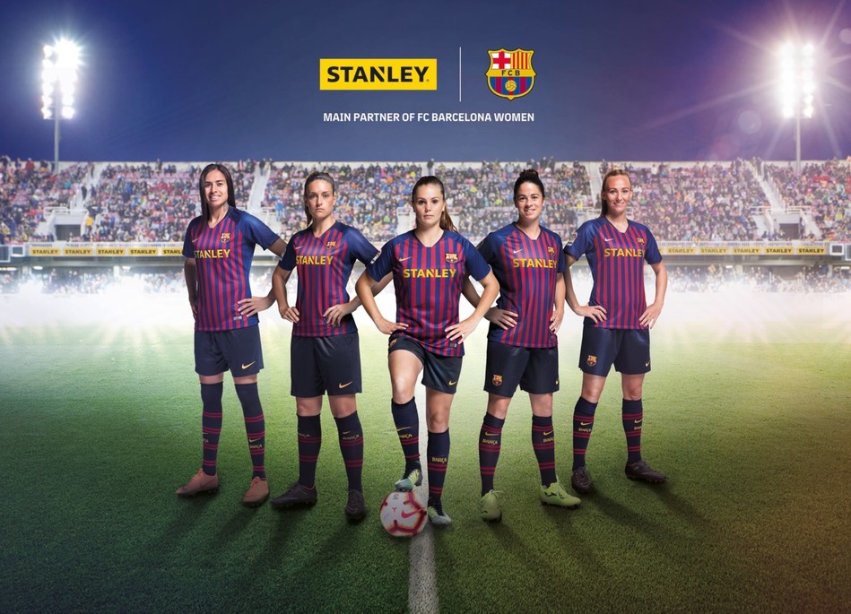 STANLEY Becomes the First Main Jersey Partner of FC Barcelona Women's Team