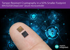 Maxim's Secure Microcontroller Delivers Advanced Cryptography, Secure Key Storage and Tamper Detection in a 50 Percent Smaller Package