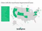 LendingTree Ranks Cities by Home Improvement Loan Popularity