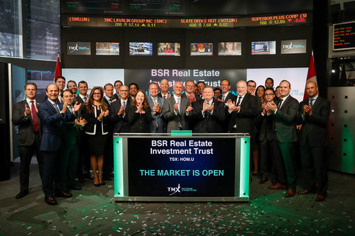 BSR Real Estate Investment Trust Opens the Market (CNW Group/TMX Group Limited)