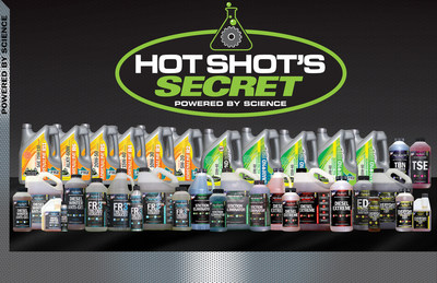 Hot Shot’s Secret family of fuel and oil additives and more.