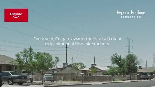 In partnership with the Hispanic Heritage Foundation, Colgate continues to empower Hispanic high school seniors to pursue dreams of higher education. More at http://www.colgate.com/HazLaU.