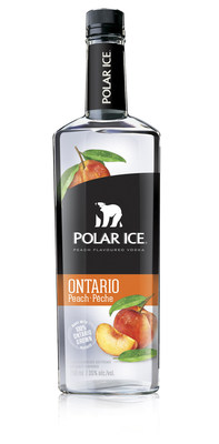 Polar Ice vodka introduces limited edition Ontario Peach flavoured vodka (CNW Group/Corby Spirit and Wine Communications)