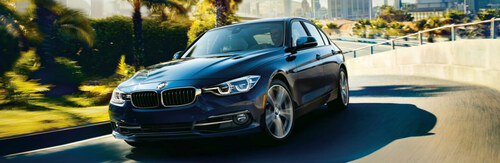 The 2018 BMW 3-Series is one of many BMW models included in Hansel Auto Group's Summer Garage Sales Event.