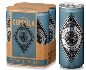 Francis Coppola Winery Award-Winning Diamond Collection Pinot Noir Now Available In Convenient Cans