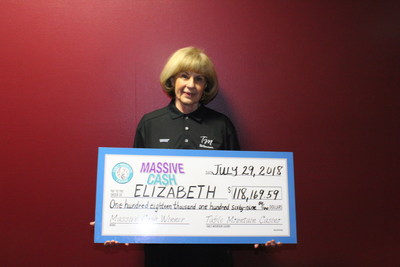 Lucky Betty from Fresno, the most recent Table Mountain Casino Massive Cash Jackpot Winner.