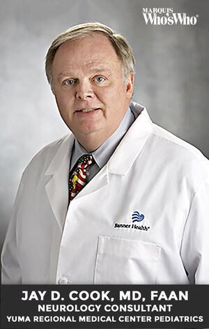 Jay D. Cook, MD, Recognized for Commitment to Child Neurology