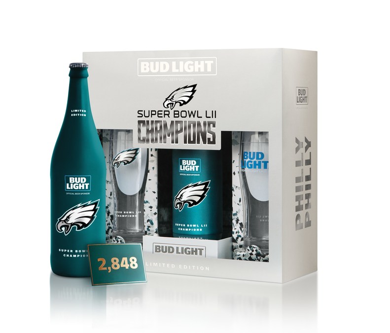 Limited Bottles of Philadelphia Eagles World Championship Victory