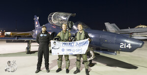 Citizen Astronautics Group Studies Noctilucent Clouds from High Performance Aircraft with the Canadian Air Force