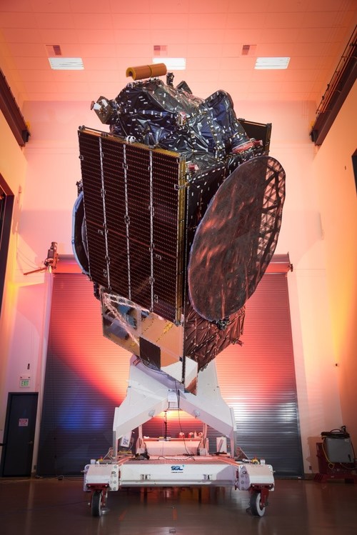 The SSL-built Merah Putih communications satellite for Telkom Indonesia was successfully launched. Image courtesy of SSL. (CNW Group/Maxar Technologies Ltd.)