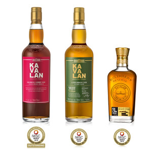 Kavalan awarded "Gold Outstanding" at 2018 International Wine &amp; Spirit Competition