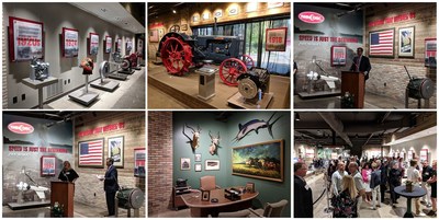 In honor of the company’s 100th anniversary, Twin Disc unveiled the Heritage Gallery on Aug. 2, which showcases products, from the first marine transmission prototype to the E-Type flywheel clutch and Power-Shift Transmission, along with progressing generations of Twin Disc’s machine parts over the company’s 100-year history.