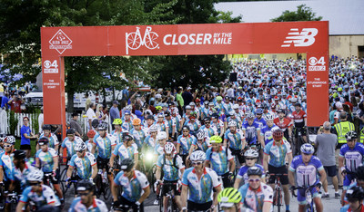 A record 6,300 cyclists from 43 states and 10 countries are pedaling for a cure in the 39th Pan-Mass Challenge this weekend with the goal of raising $52 million for cancer treatment and research at Dana-Farber Cancer Institute. / Credit: John Deputy