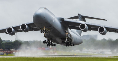 Lockheed Martin (NYSE: LMT) Aeronautics Company delivered the 52nd and final C-5M Super Galaxy strategic transport modernized under the U.S. Air Force’s Reliability Enhancement and Re-engining Program (RERP) on Aug. 2, 2018 at the company’s Marietta, Georgia, facility. The RERP upgrade will extend the service life of the C-5 fleet out until the 2040s. Lockheed Martin photograph by Andrew Mcmurtrie.