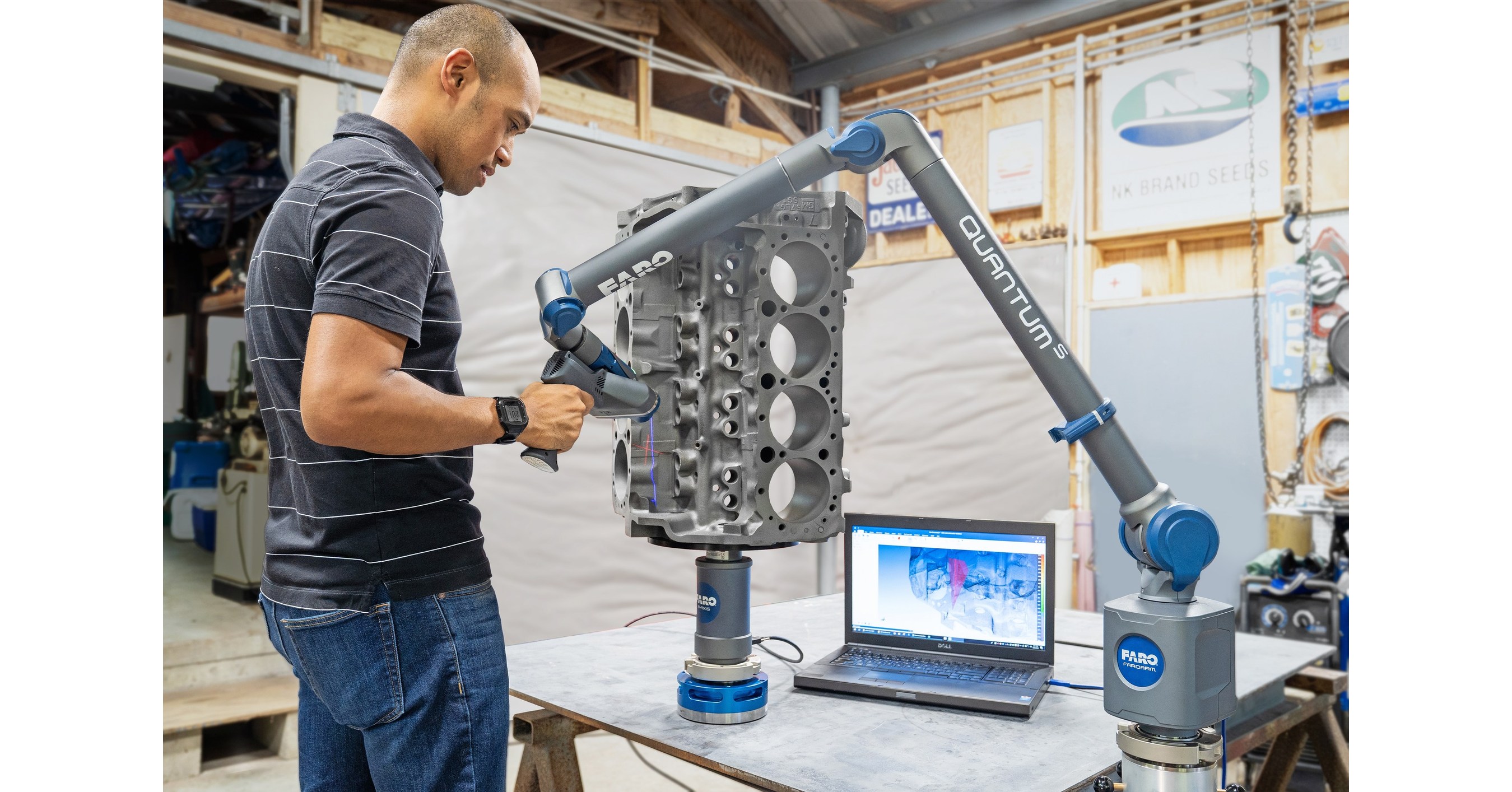 Breakthrough FARO® 8Axis FaroArm® Sets New Standard