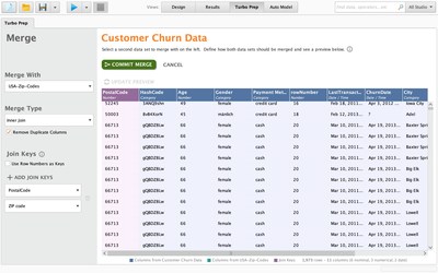 RapidMiner 9 with Turbo Prep