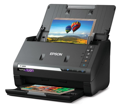 PC/タブレット PC周辺機器 New Epson FastFoto FF-680W Wireless High-Speed Photo and Document 