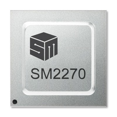 SM2270 SSD controller is designed with standard NVMe and Open Channel capabilities for enterprise and data center storage