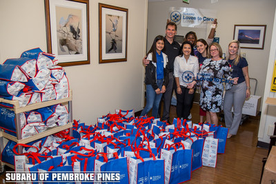 Subaru of Pembroke Pines Teams Up With the Leukemia &amp; Lymphoma Society for the Third Consecutive Year to Spread Love, Hope, and Warmth to Cancer Patients and Their Families