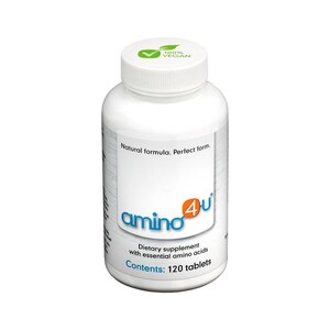 Amino4U vegan capsule supplements made of essential free-form amino acids now available on VitaBeauti.com