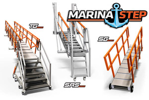 SafeRack Proudly Introduces MarinaStep, Safe Access Ramps And Gangways For Ship And Barge Access