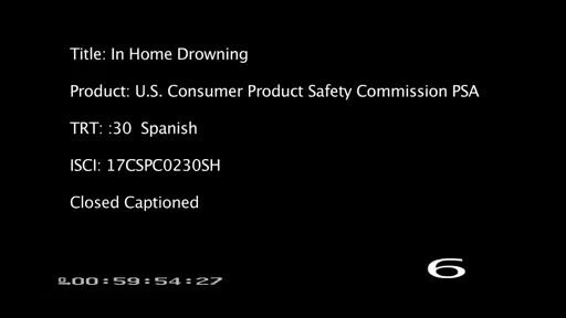 La CPSC alerta sobre peligros de ahogamiento ocultos en el hogar para los niños