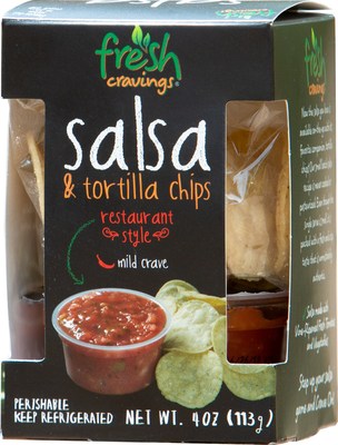 Fresh Cravings Salsa & Tortilla Chips Snack Pack