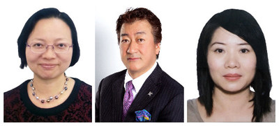 Category judge (from left) Ida Wong, Hidetaka Dobashi and Suzanne Wong