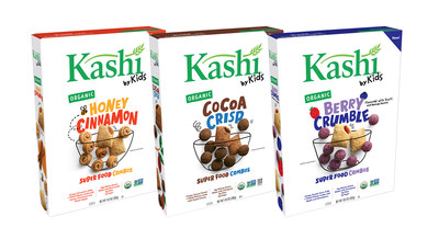 Kashi by Kids is a collection of delicious, awesome and organic cereals co-created with kids, for kids.