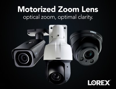 Lorex Motorized Zoom Lens (CNW Group/LOREX Technology Inc.)