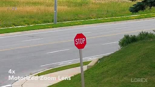 Lorex Motorized Varifocal Lens Zoom Footage