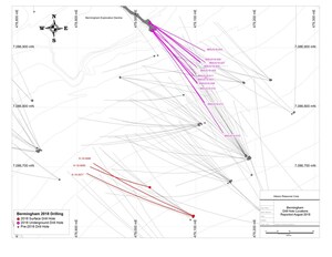 Alexco Drills up to 12 Meters (true width) of 1,019 Grams per Tonne Silver at Bermingham; Provides Updates on Permitting and Underground Development