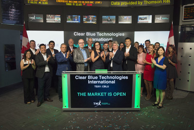 Clear Blue Technologies International Inc. Opens the Market (CNW Group/TMX Group Limited)