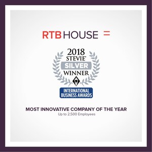 RTB House wins Silver Stevie® award for innovation