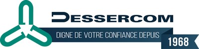 Logo du 50e anniversaire de Dessercom (Groupe CNW/DESSERCOM inc.)