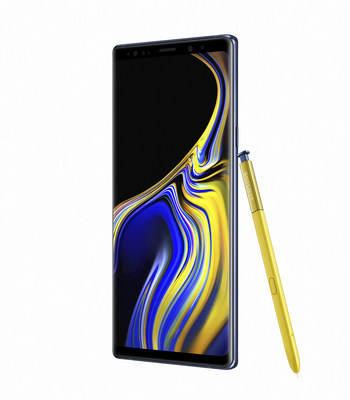 Introducing the Samsung Galaxy Note9, available in Ocean Blue and Midnight Black. (CNW Group/Samsung Electronics Canada)