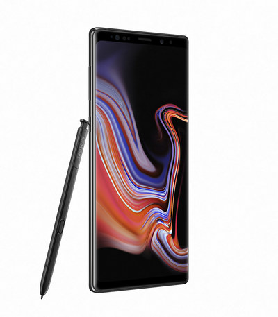 Introducing the Samsung Galaxy Note9, available in Ocean Blue and Midnight Black. (CNW Group/Samsung Electronics Canada)