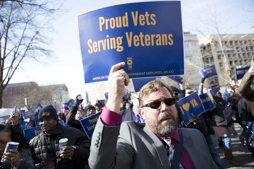 The American Federation of Government Employees, which represents more than 260,000 VA workers, is seeking a status quo ante remedy which would result in a complete reversal of the implementation of Executive Order 13837, and a return to the terms of the current and valid Collective Bargaining Agreement.