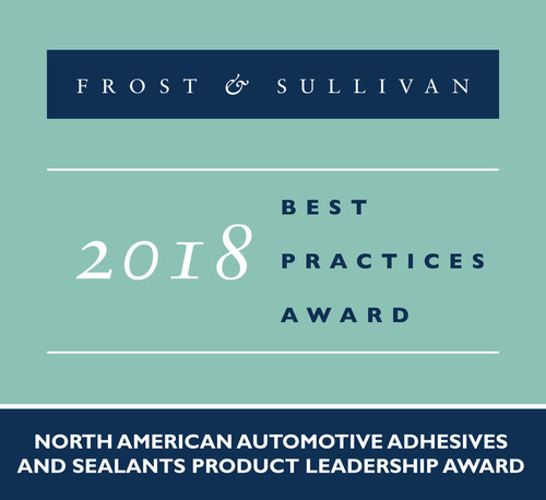 2018 North American& Automotive Adhesives and Sealants Product Leadership Award