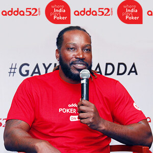 Adda52’s GayleStorm Creates Record in Online Poker Tournaments History