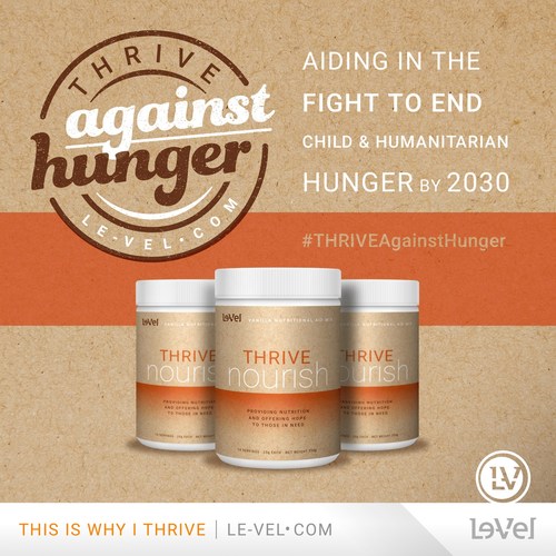 Le-Vel and Rise Against Hunger join forces to fight world hunger