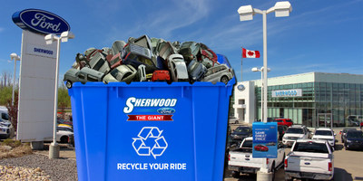 Edmonton drivers are encouraged to visit local dealership Sherwood Ford to trade in their pre-2010 vehicles during "Recycle Your Ride" sales event