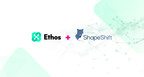 Ethos and ShapeShift Partner to Deepen Liquidity and Advance Enterprise Cryptocurrency Exchange